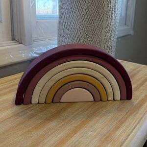 Sabo Concept Wooden Rainbow Stacking Toy